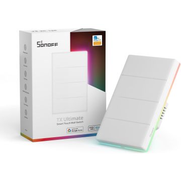 SONOFF TX Ultimate 觸控智能開關-四鍵版