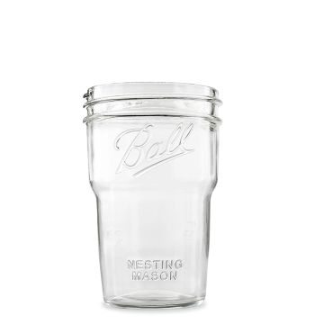 Ball 梅森罐 16oz 寬口疊疊罐
