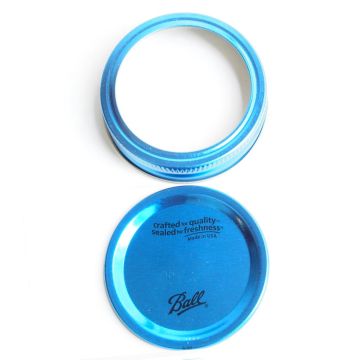 Ball 專用鐵環蓋子組(窄口藍)