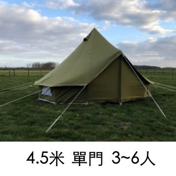 CanvasCamp 網牆鐘型帳-4.5米(綠)