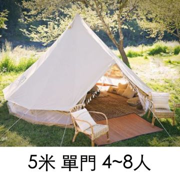 CanvasCamp 網牆鐘型帳-5米