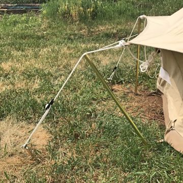 CanvasCamp 營繩縮距營柱