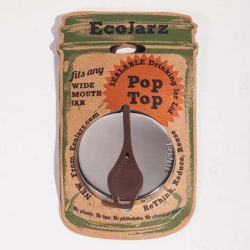 EcoJarz 寬口啵啵蓋(咖啡)