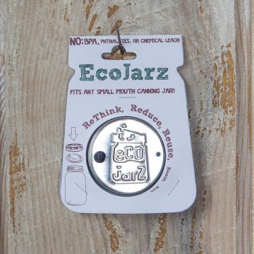 EcoJarz 窄口經典飲料蓋(不鏽鋼)