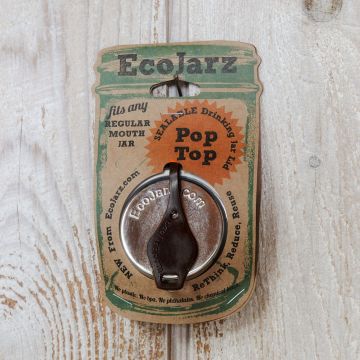 EcoJarz 窄口啵啵蓋(咖啡)
